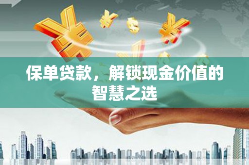 巴马保单贷款，解锁现金价值的智慧之选