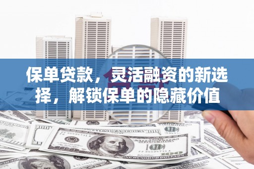 巴马保单贷款，灵活融资的新选择，解锁保单的隐藏价值