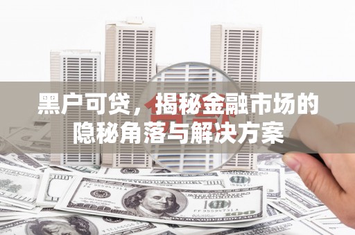 巴马黑户可贷，揭秘金融市场的隐秘角落与解决方案