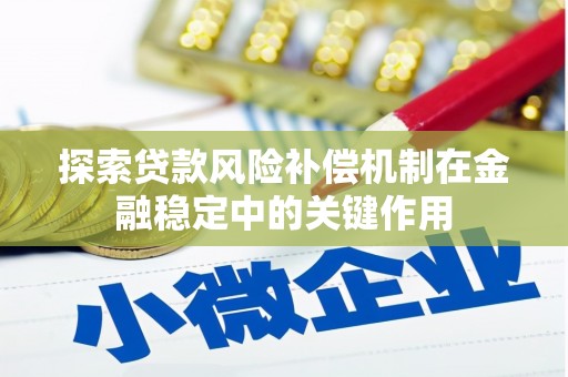 巴马探索贷款风险补偿机制在金融稳定中的关键作用