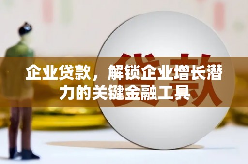 巴马企业贷款，解锁企业增长潜力的关键金融工具