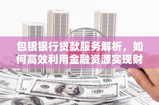 巴马包银银行贷款服务解析，如何高效利用金融资源实现财富增长