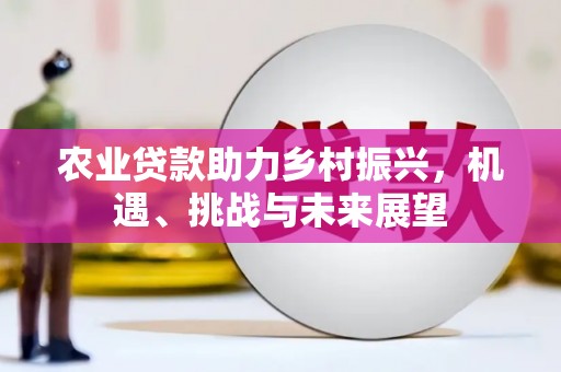 巴马农业贷款助力乡村振兴，机遇、挑战与未来展望