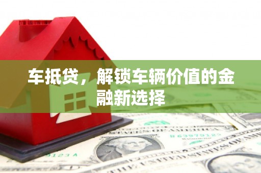 巴马车抵贷，解锁车辆价值的金融新选择