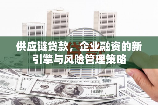 巴马供应链贷款，企业融资的新引擎与风险管理策略