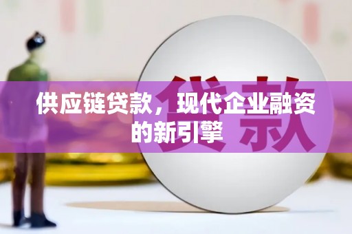 巴马供应链贷款，现代企业融资的新引擎