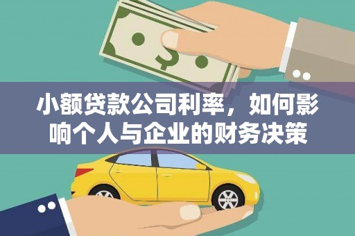 巴马小额贷款公司利率，如何影响个人与企业的财务决策