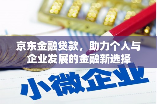 巴马京东金融贷款，助力个人与企业发展的金融新选择