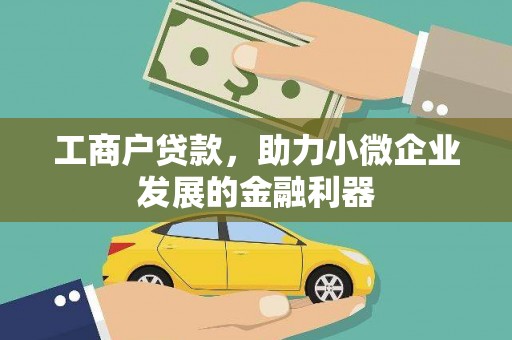 巴马工商户贷款，助力小微企业发展的金融利器