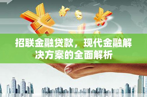 巴马招联金融贷款，现代金融解决方案的全面解析