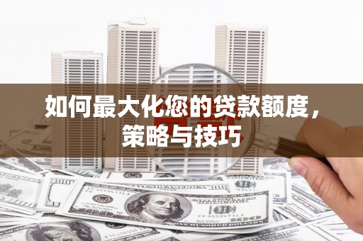 巴马如何最大化您的贷款额度，策略与技巧