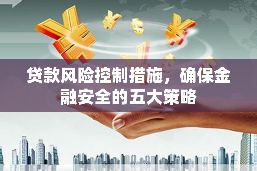 巴马贷款风险控制措施，确保金融安全的五大策略