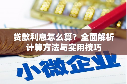 巴马贷款利息怎么算？全面解析计算方法与实用技巧