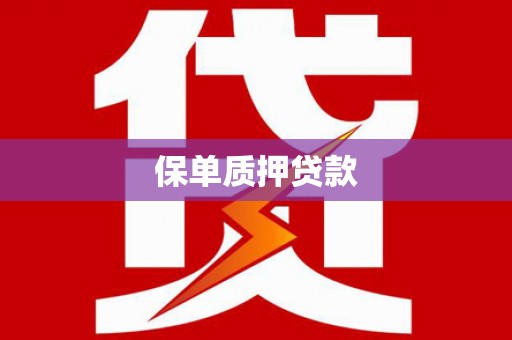 巴马保单质押贷款
