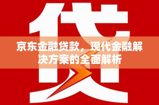 巴马京东金融贷款，现代金融解决方案的全面解析