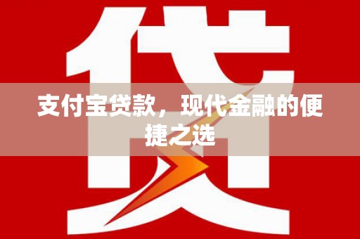 巴马支付宝贷款，现代金融的便捷之选