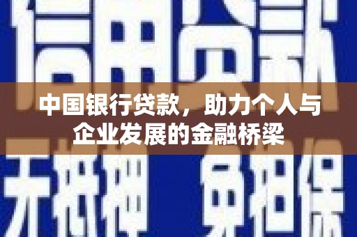 巴马中国银行贷款，助力个人与企业发展的金融桥梁