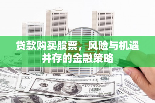 巴马贷款购买股票，风险与机遇并存的金融策略