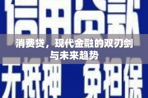 巴马消费贷，现代金融的双刃剑与未来趋势