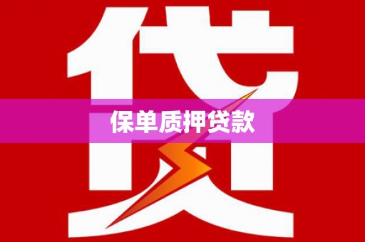 巴马保单质押贷款